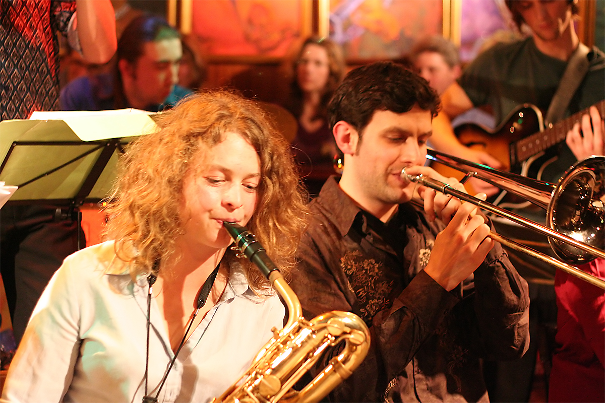 Tini Thomsen and Matthias Konrad with the Thomsen Group @ Birdland, Hamburg