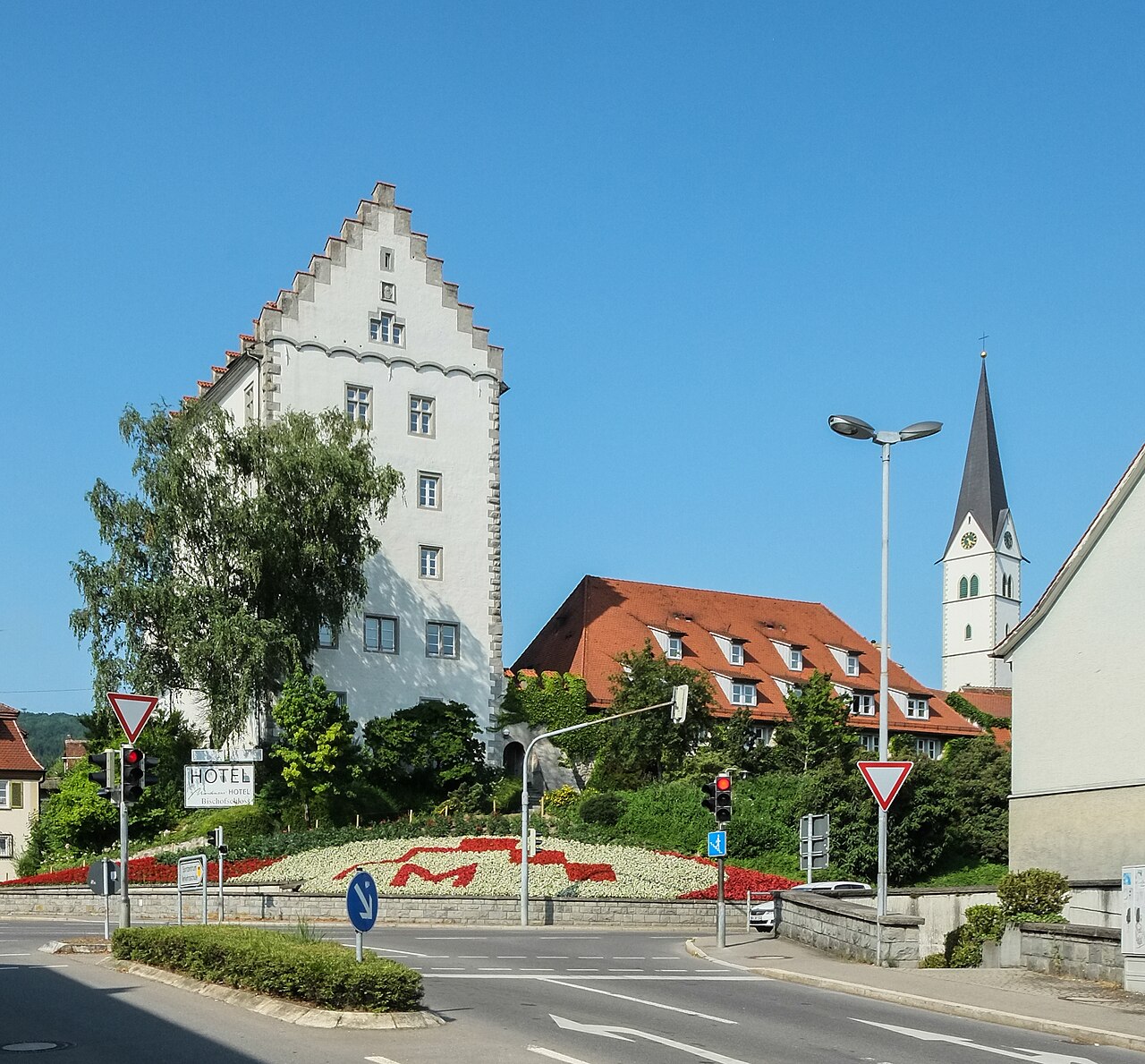 Chateau Bischofschloss , Markdorf, county Bodenseekreis, Baden Wurttemberg, Lake Constance, Germany