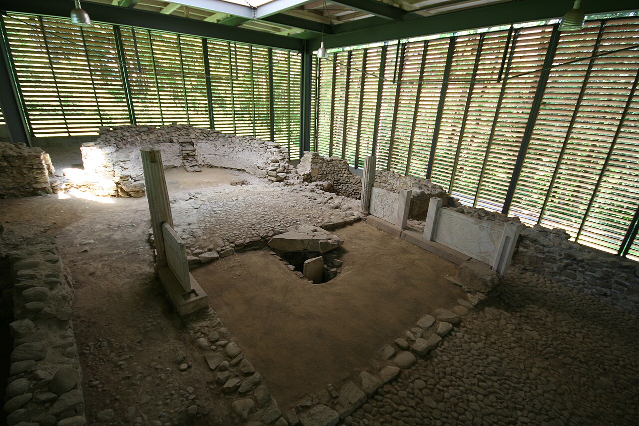 Ruins of the episcopal church in Teurnia, Carinthia
