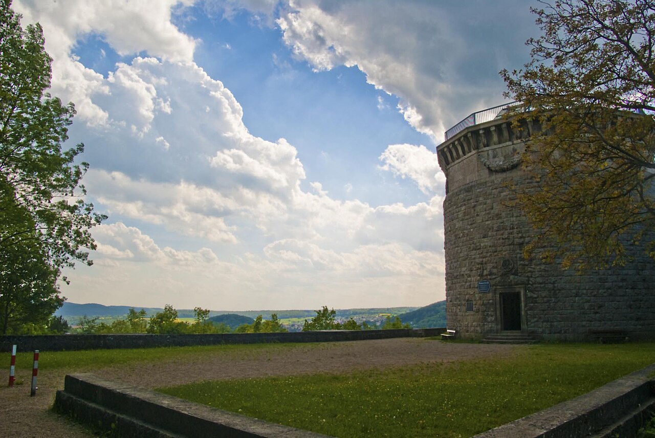Bismarck tower at Bad Kissingen (Germany)