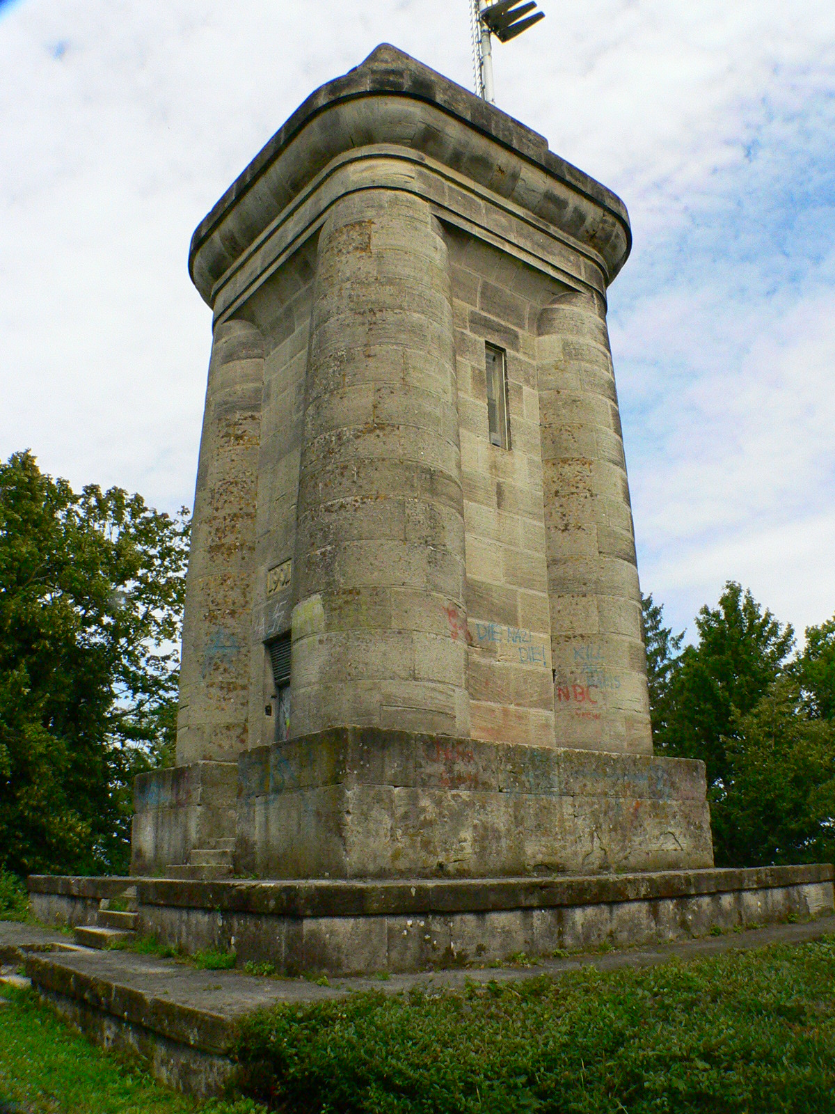 Bismarckturm in Coburg, Franken, Deutschland