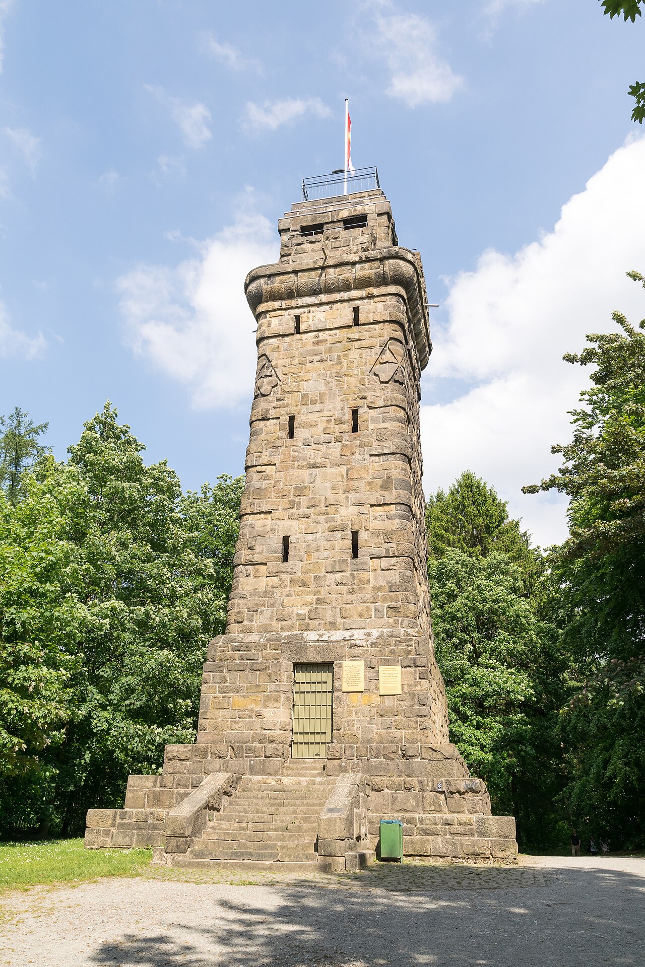 Der Bimarckturm auf dem Stuckenberg bei Herford