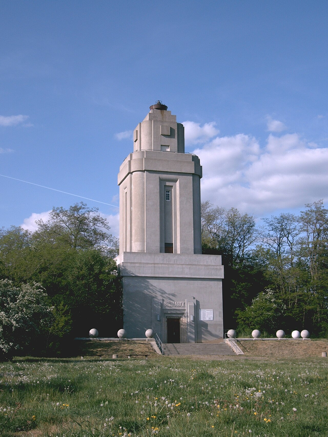 The Bismarck tower located in Lützschena-Stahmeln (quarter of Leipzig, Germany)