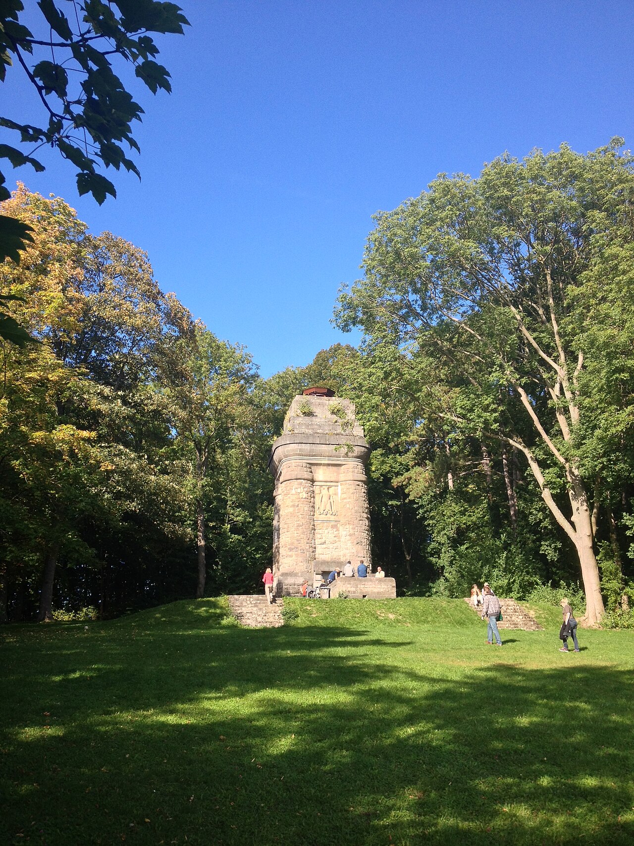 This is a photograph of an architectural monument