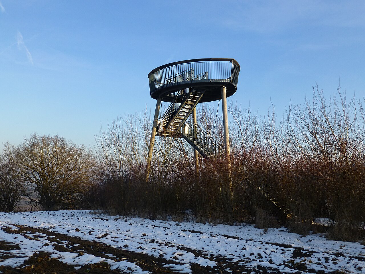 Aussichtsplattform „Blattform“ auf dem Galgenberg bei Bohlingen