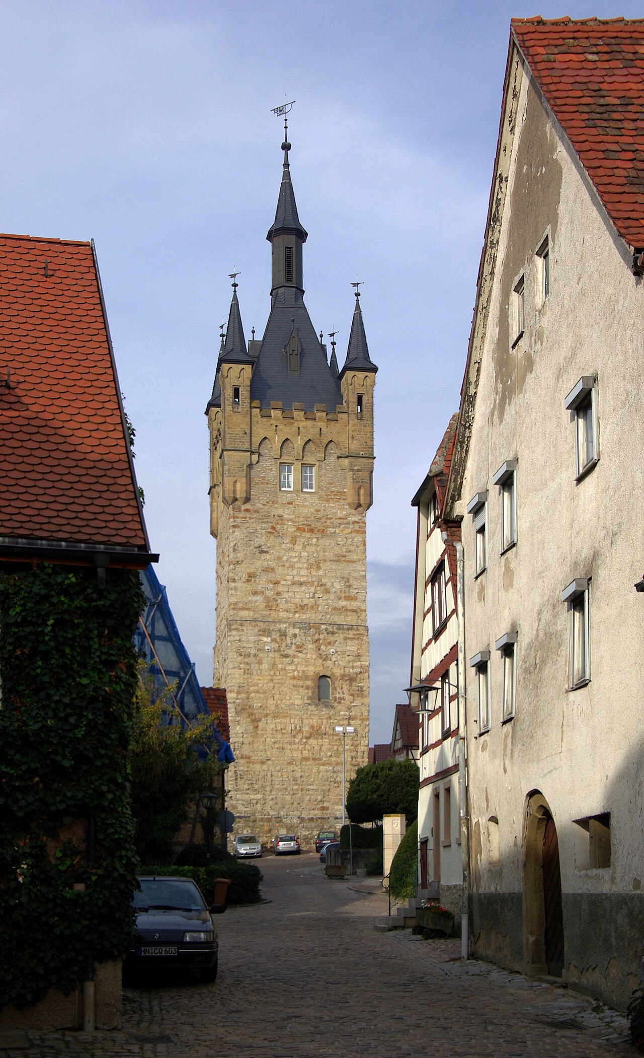 Germany, Bad Wimpfen, "Blauer Turm" (Blue Tower)