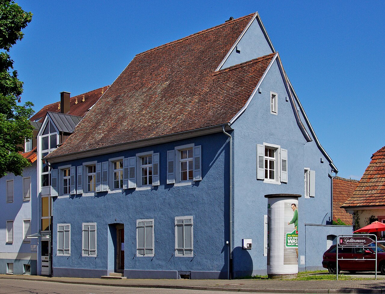 Das blaue Haus in Breisach