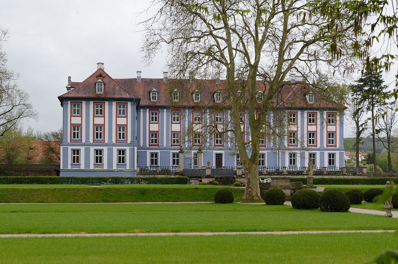 Obernzenn, Blaues Schloss