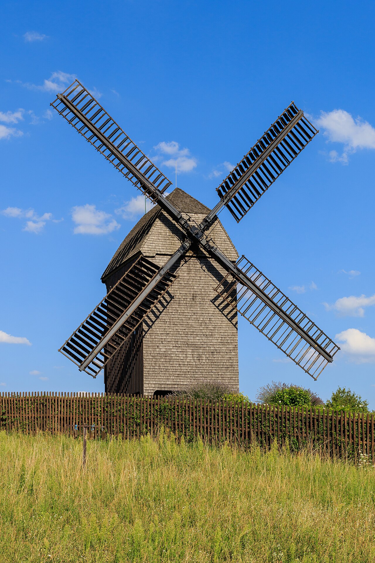 Windmill in Berlin-Marzahn near Alt-Marzahn