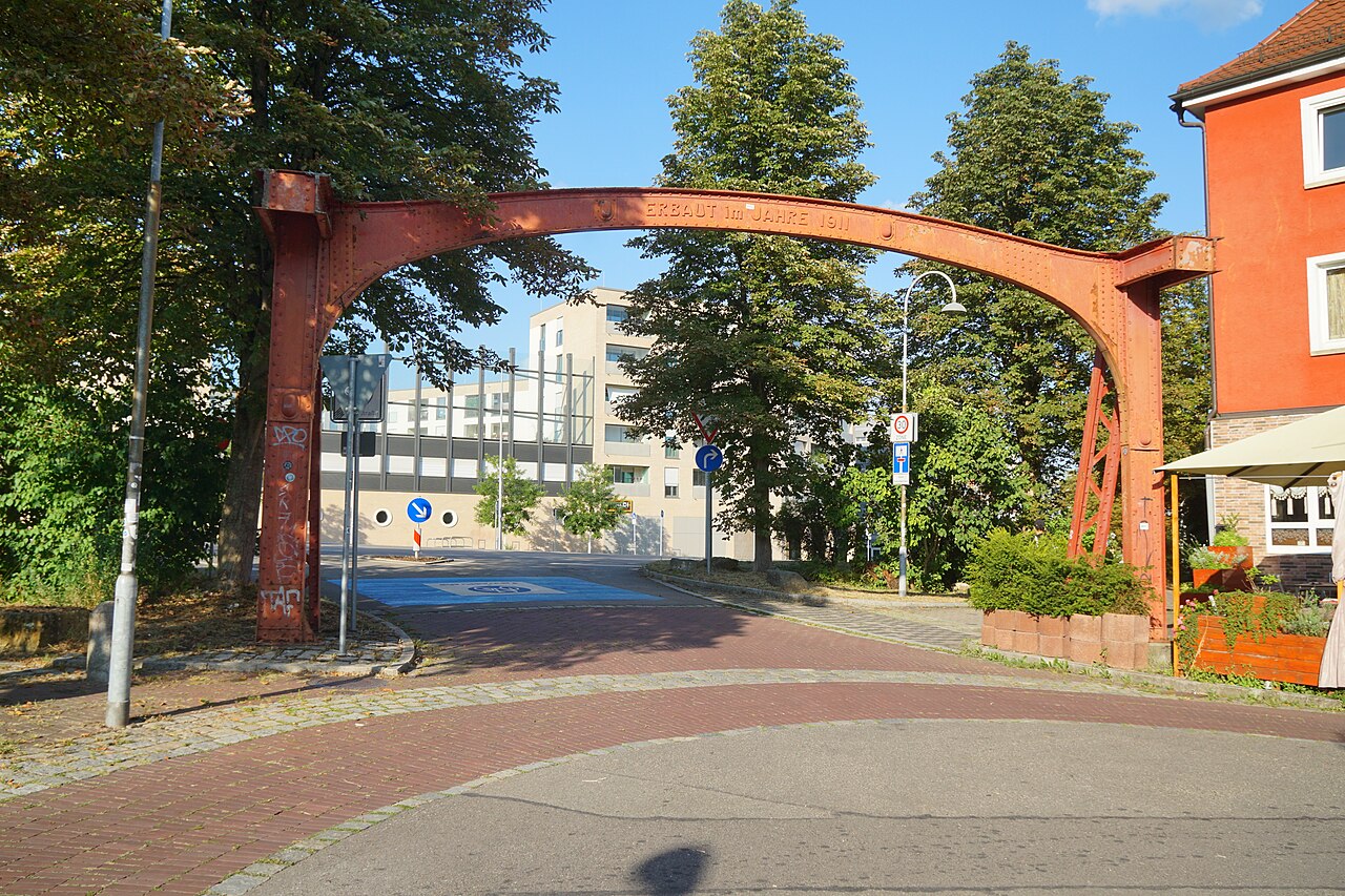 Industriedenkmal Blaue Brücke