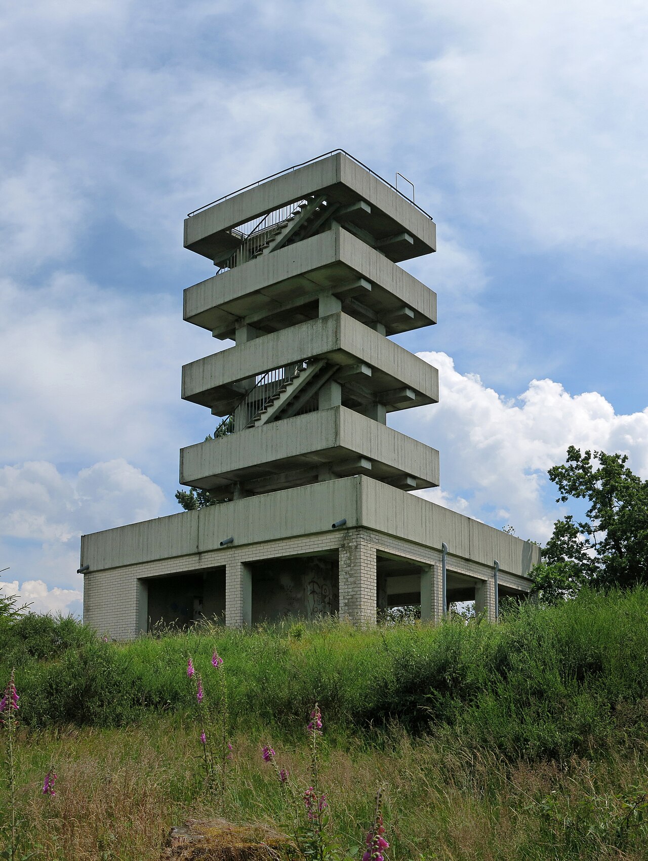 Lookout-tower on Bollerberg near Hallenberg in the Sauerland