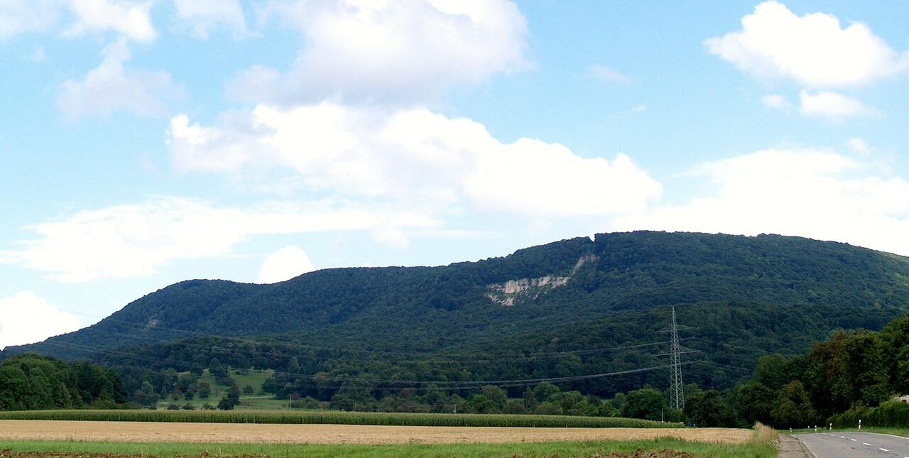 Der Boßler von Westen (Weilheim an der Teck) aus gesehen