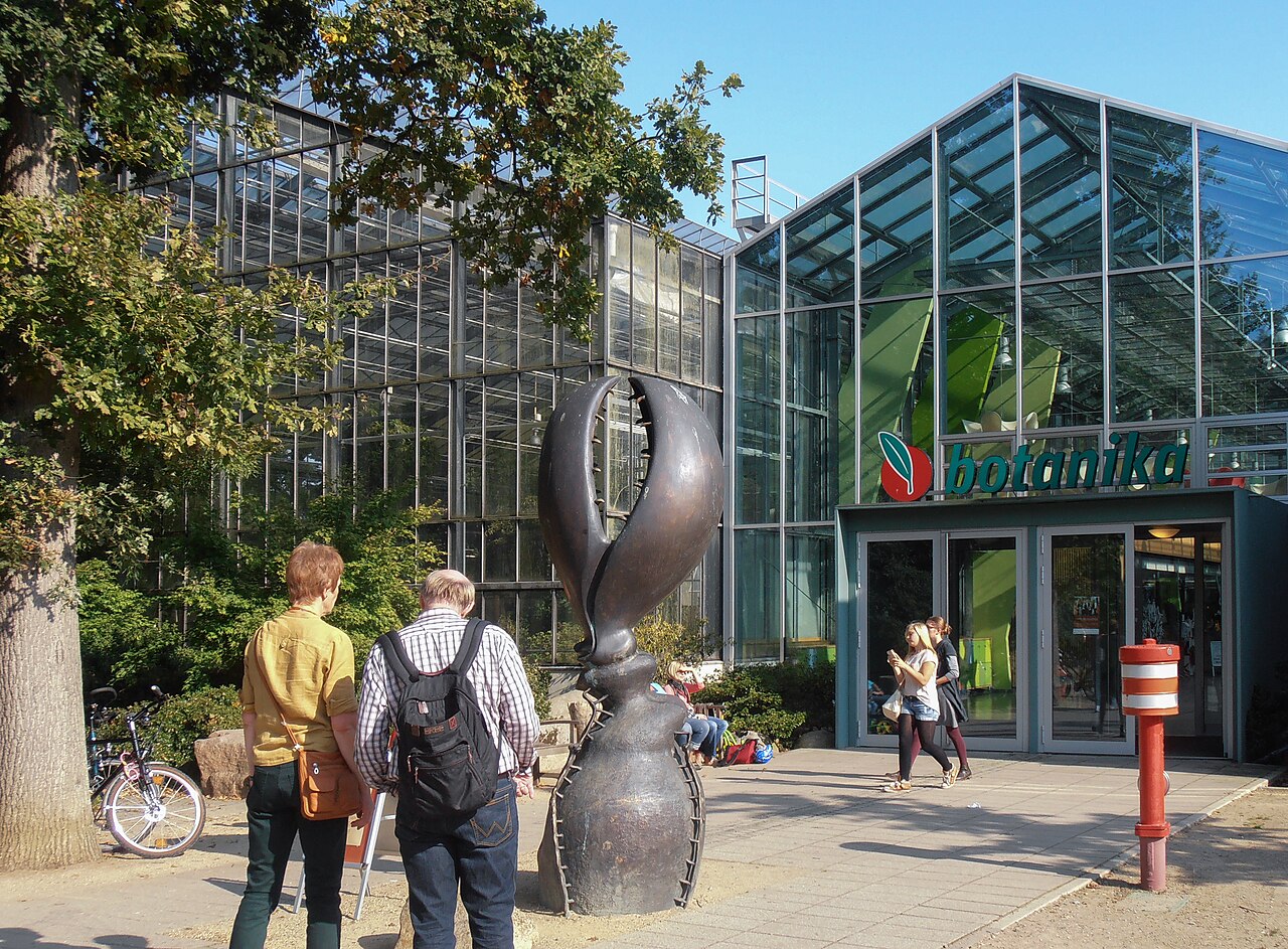 Eingangsbereich des Naturerlebniszentrums Botanika in Bremen