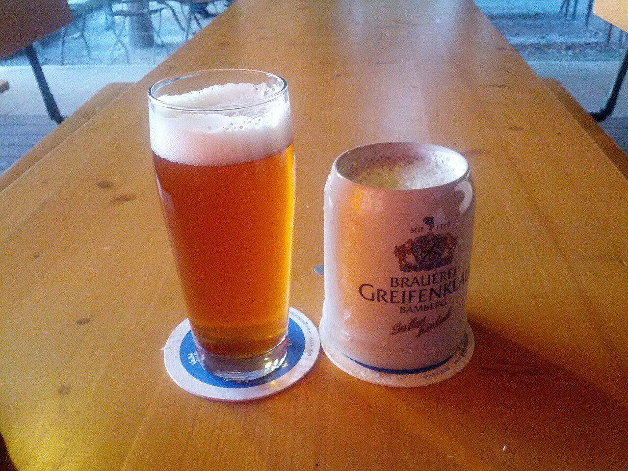 Bier der Bamberger Brauerei Greifenklau