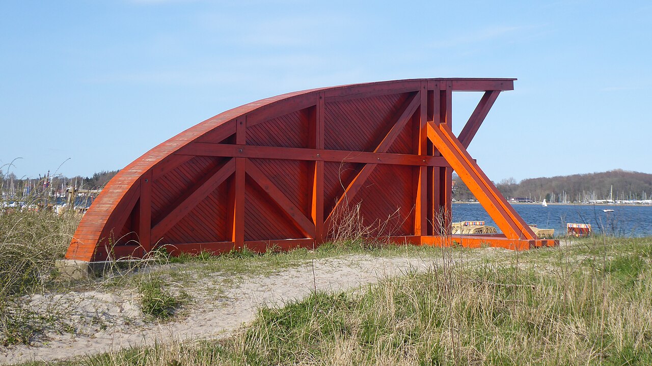Brücke über das Meer Eckernförde