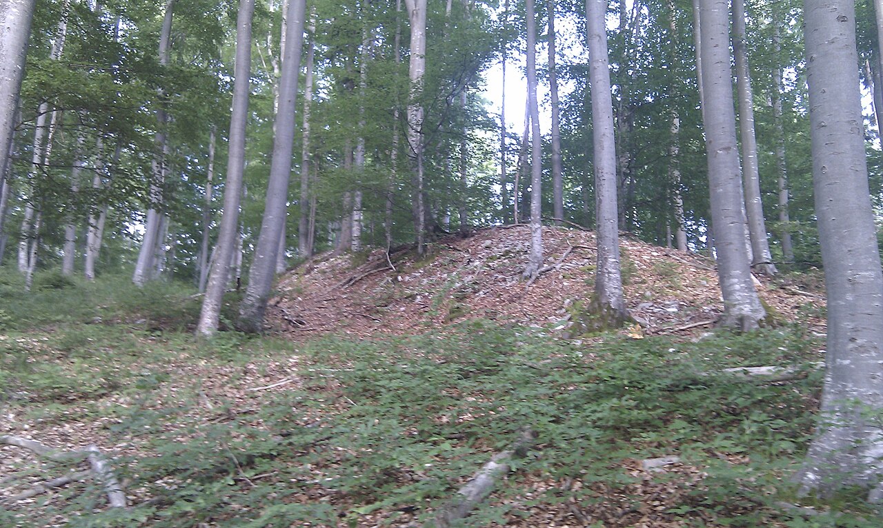 The ruins of a castle near of Zimmern ,Germany
