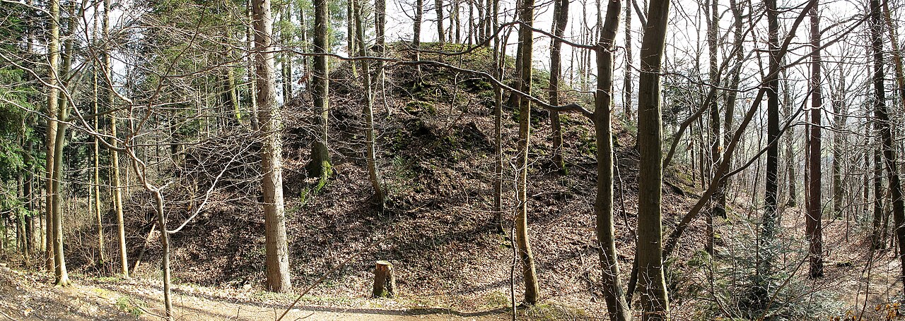 Turmhügel von Nordwesten