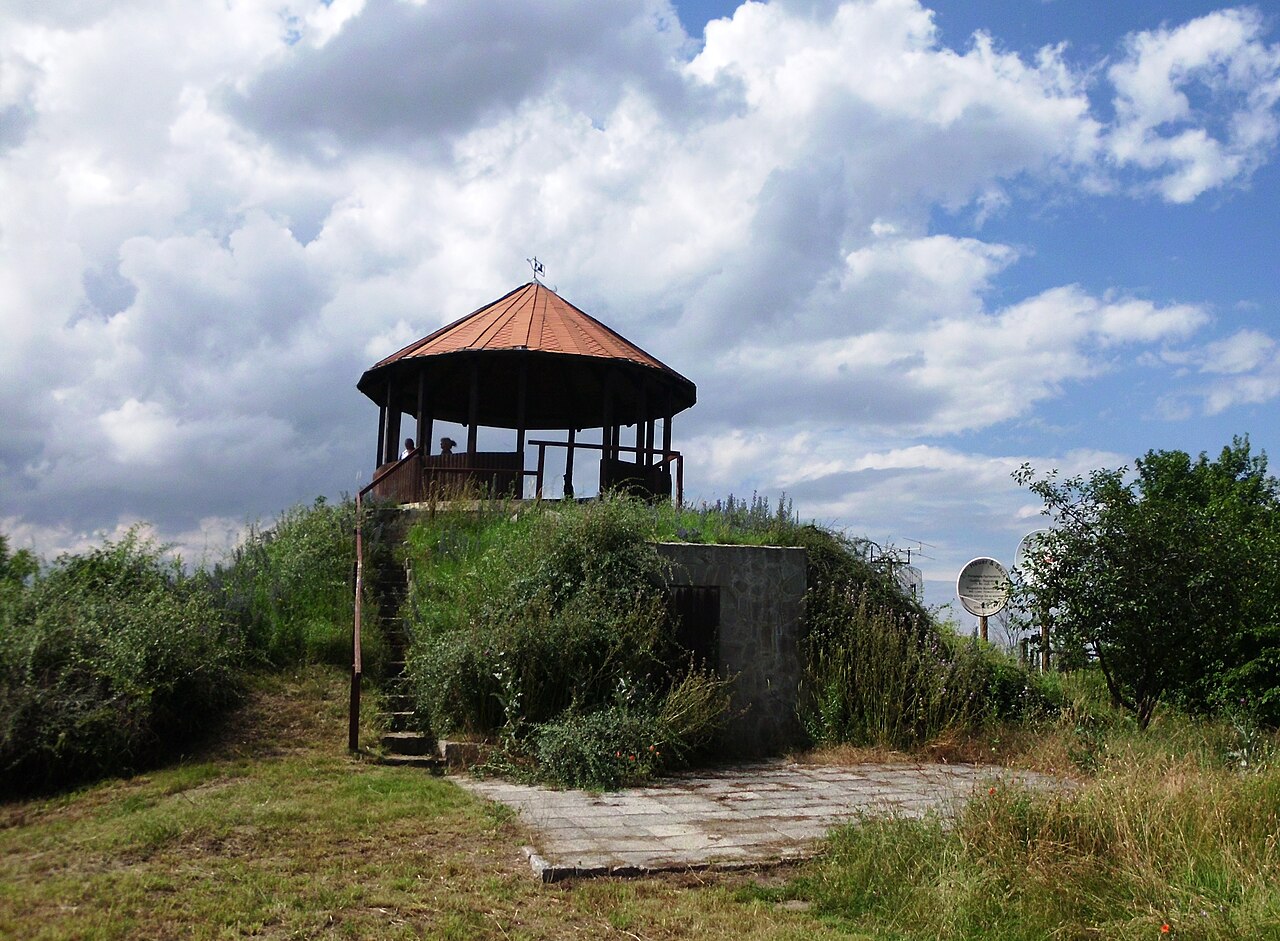 Pavillon auf der ehem