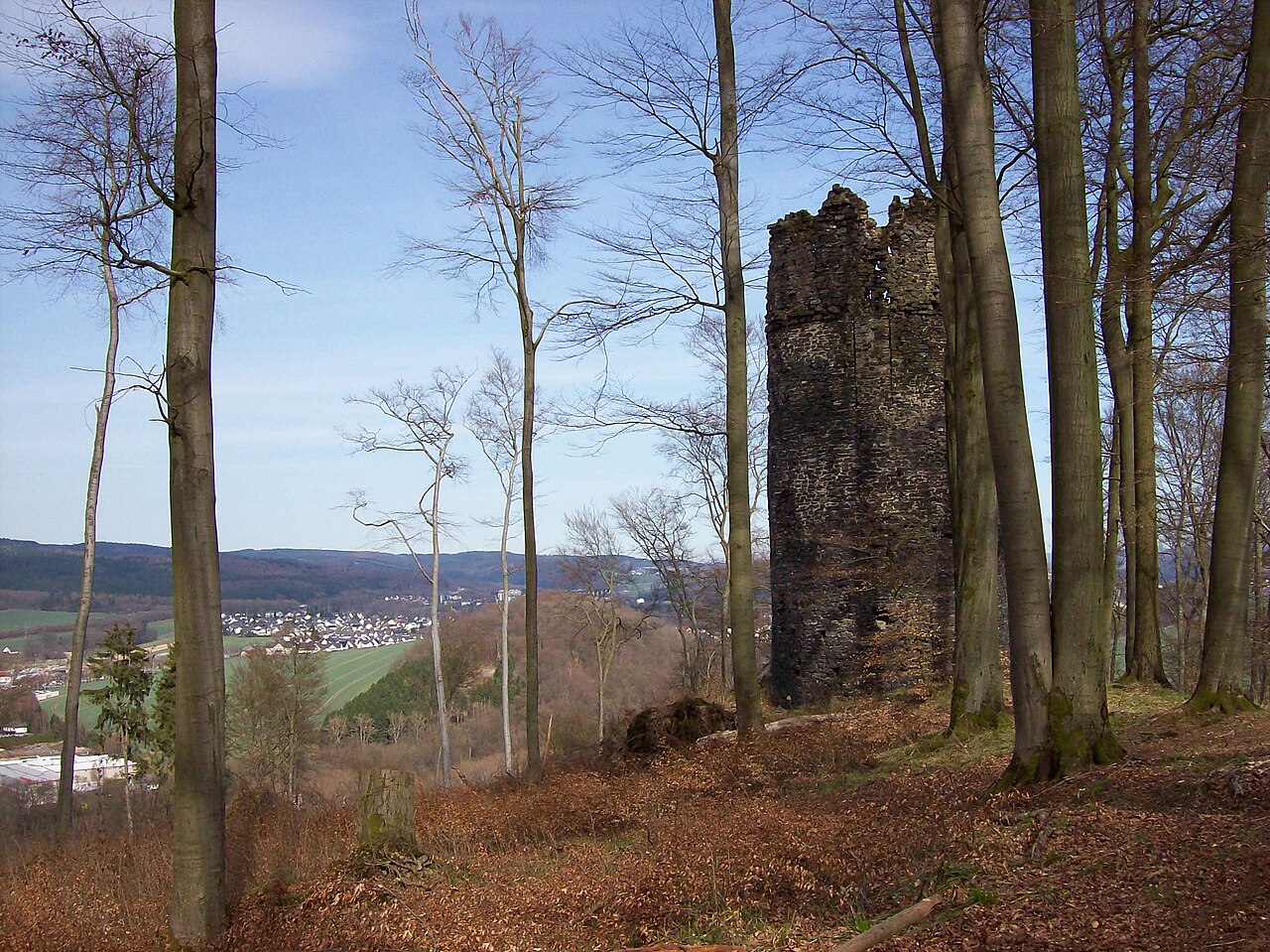 Turmruine Laer, Meschede (Germany)