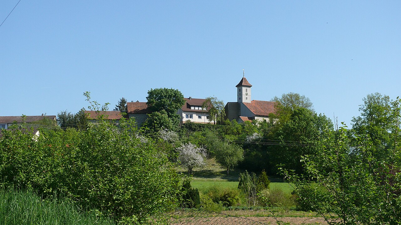 Johanneskirche Lobenhausen , Gemeinde Kirchberg an der Jagst