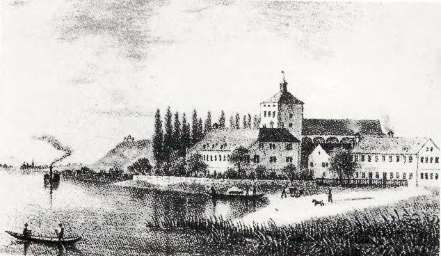 Die Burg Oberstaad bei Öhningen am Untersee (Bodensee)
