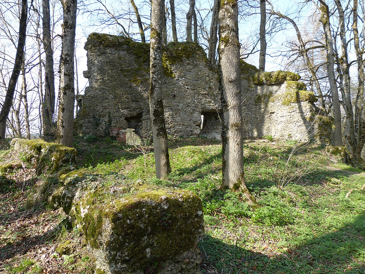 Ruins of castle Rothenstein, Landkreis Unterallgäu, Bavaria