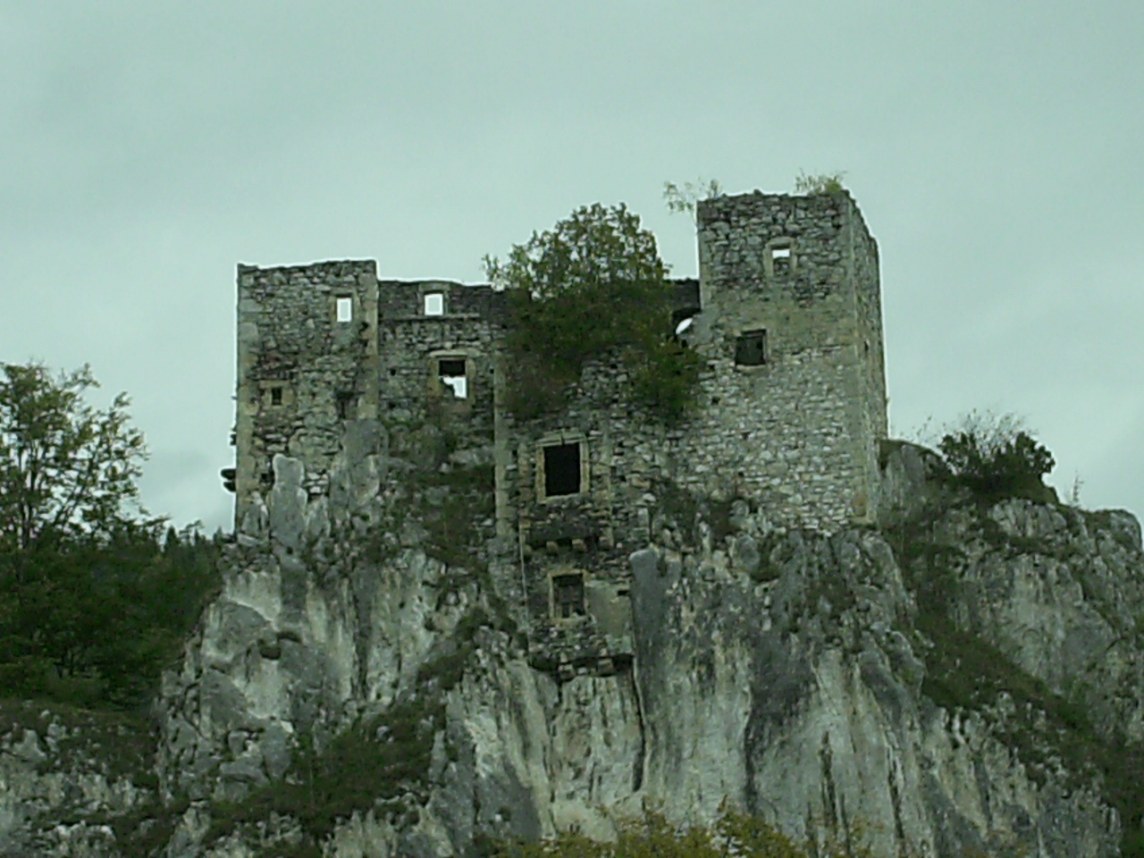 Burgruine Schachenstein in Thörl/Österreich