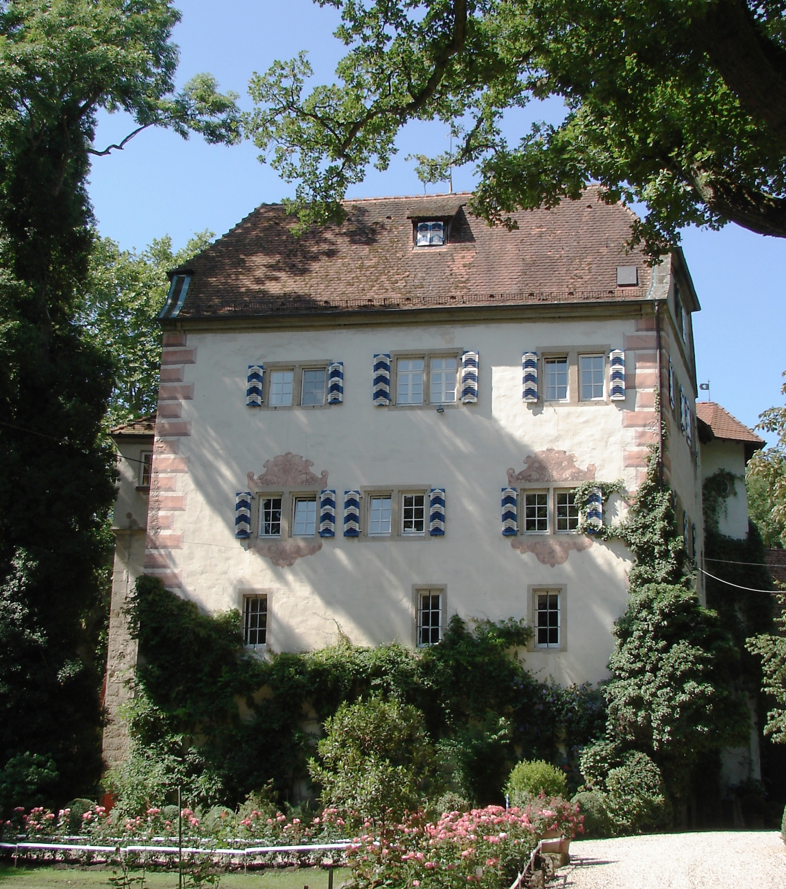 Burg Schaubeck , oberhalb von Steinheim an der Murr