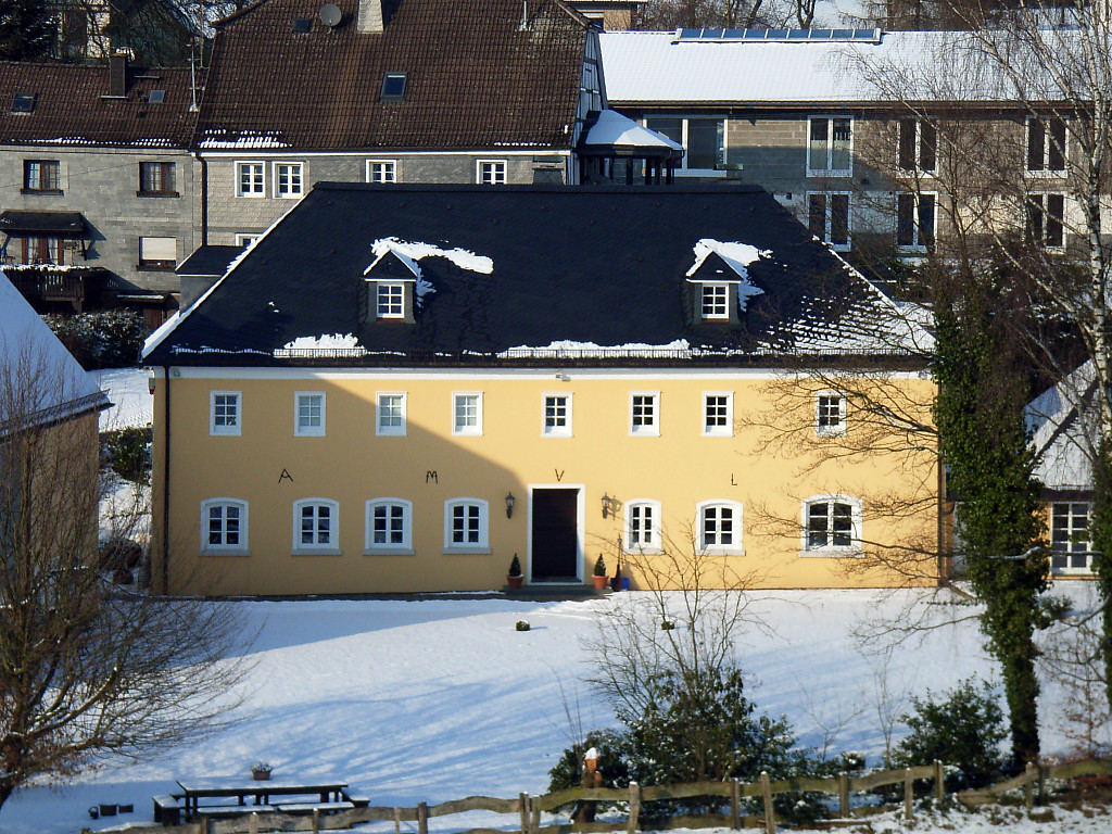 Sotterbach Castle, Reichshof, North Rhine-Westphalia, Germany (south side)