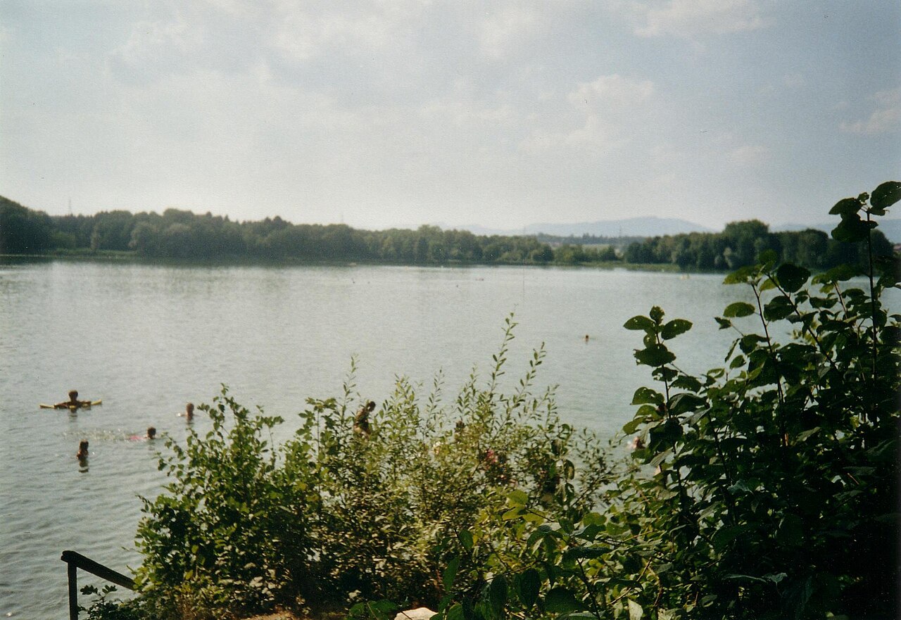 Burgäschisee vom südöstlichen Ufer aus
