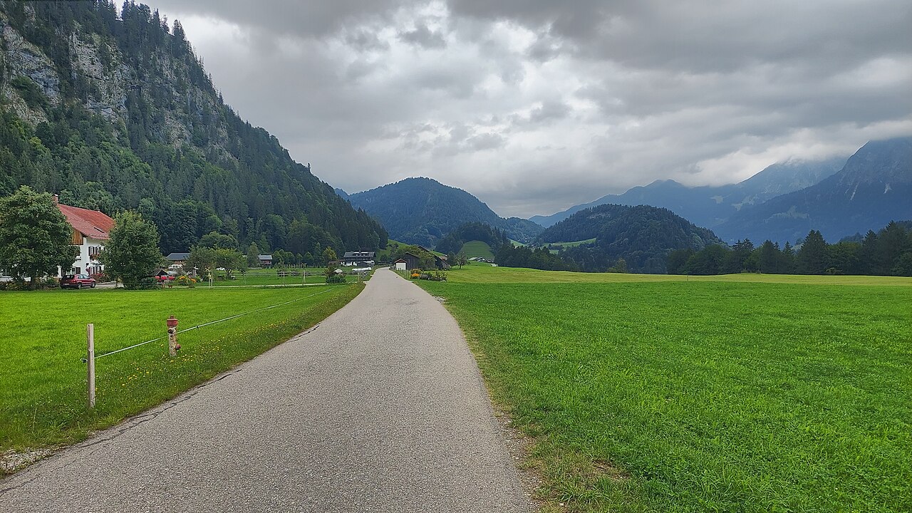 Ochsenberg and Burgberg in the Allgäu Alps