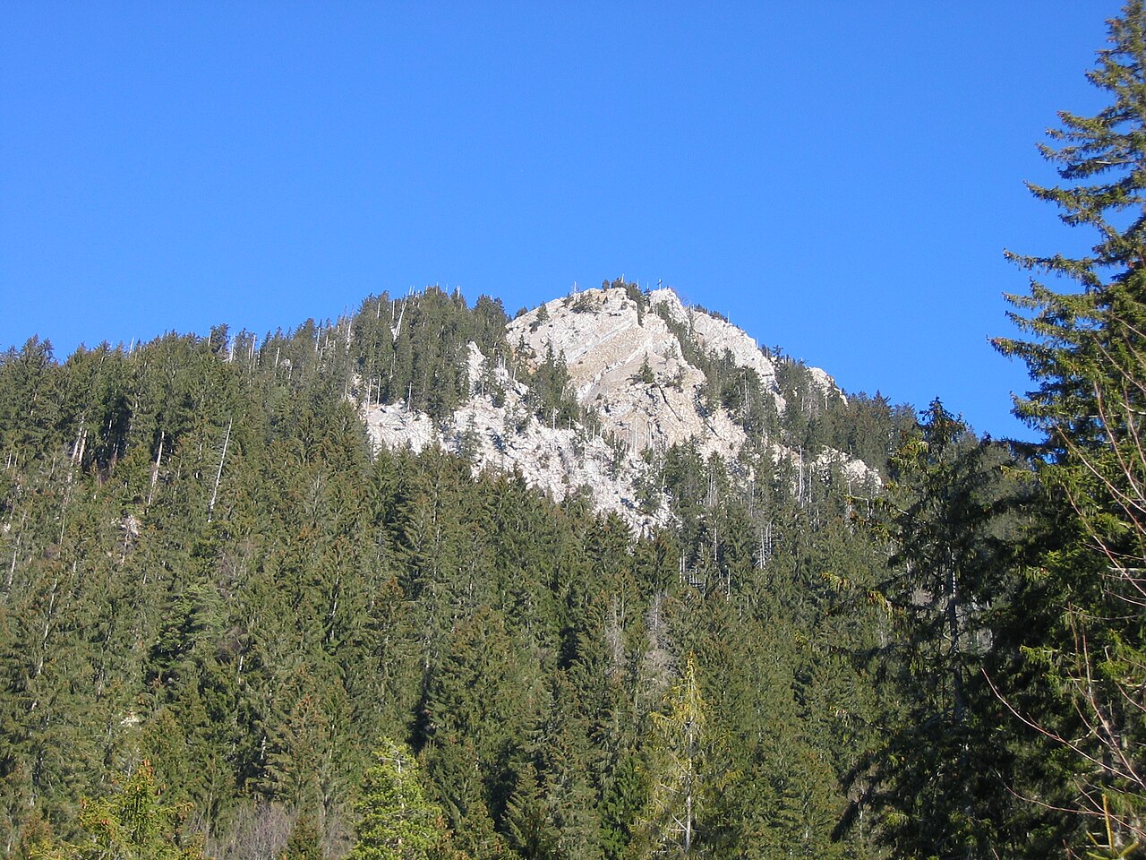 Burgberger Hörnle, auch Kreuzelspitz, Berg in den Allgäuer Alpen