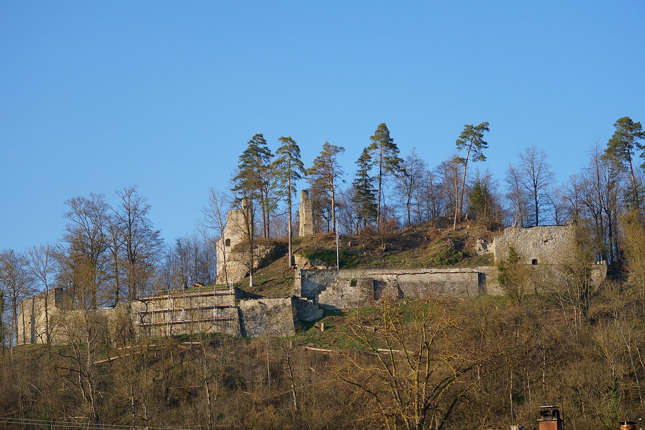 Ruine Wehrstein in Fischingen, Ortsteil von Sulz am Neckar