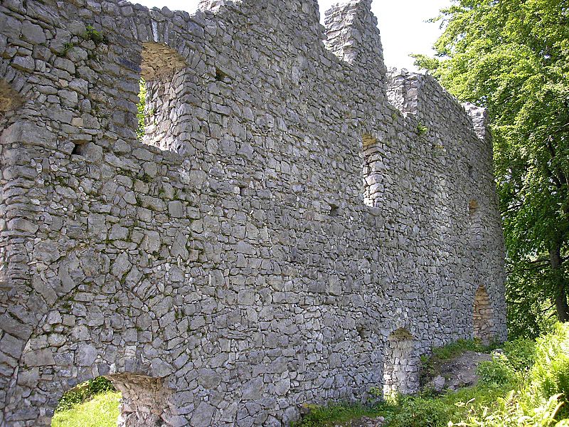 Burg Werdenfels bei Garmisch-Partenkirchen (Oberbayern)