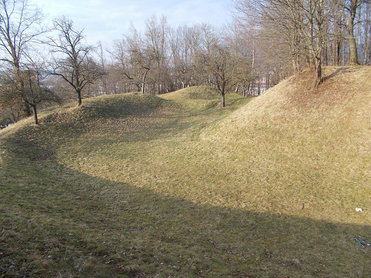 historic=ruins site_type=fortification Burgstall mitteralterliche Wehranlage