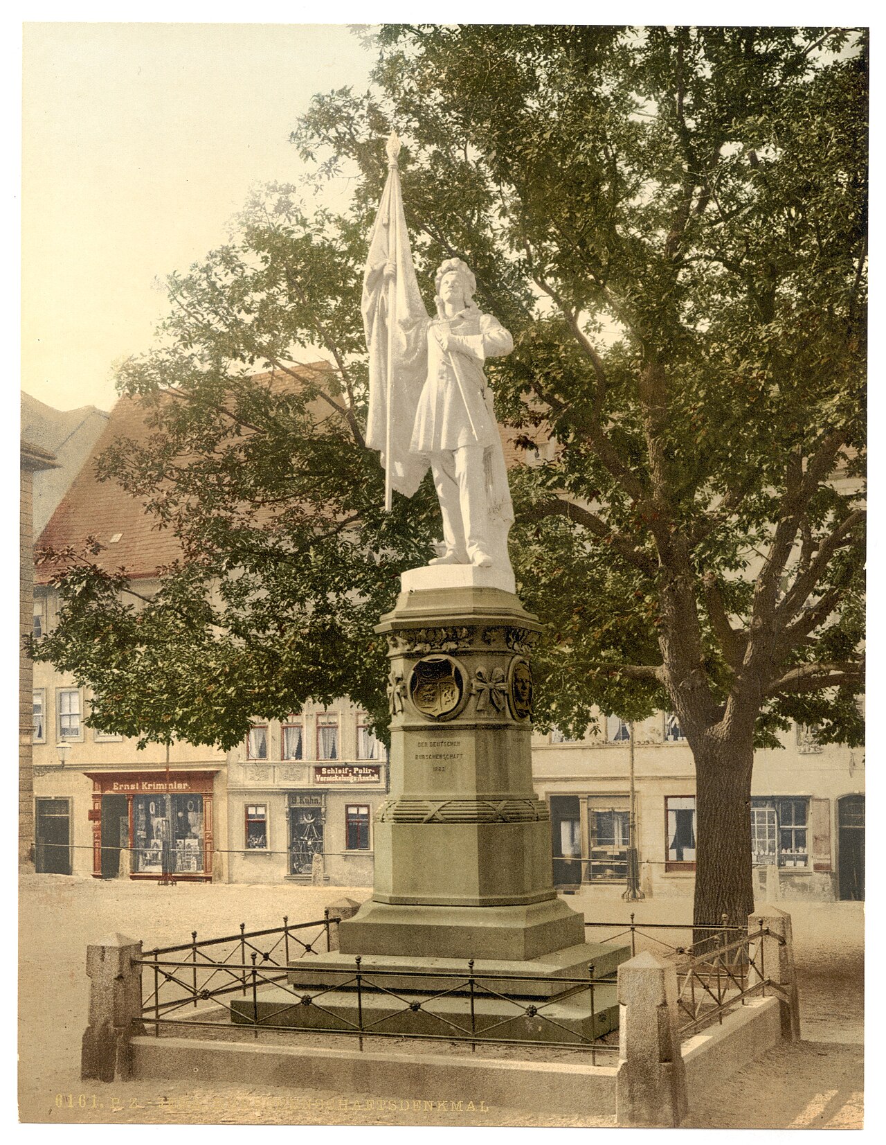 Jena Burschenschaftsdenkmal um 1900
