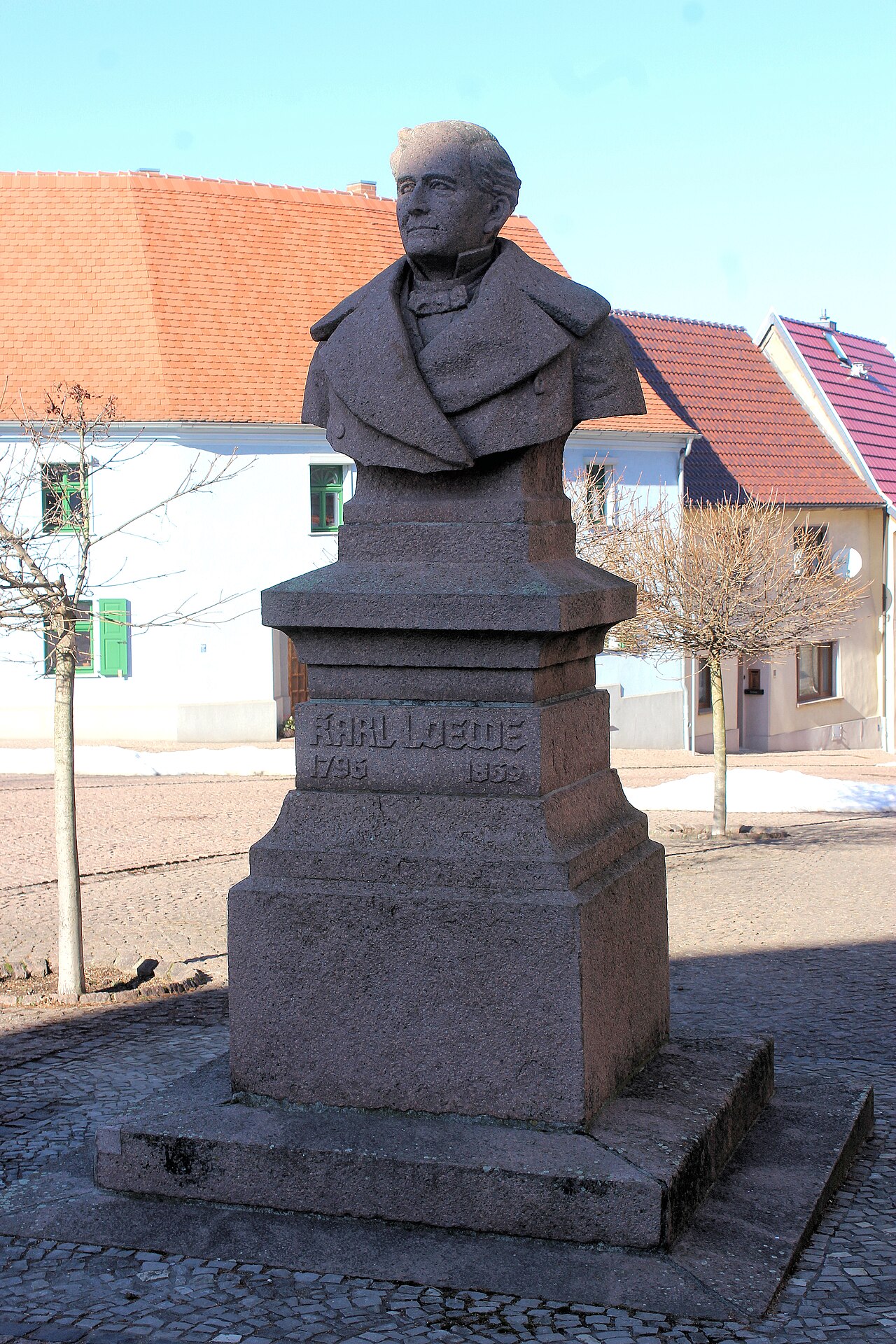 Löbejün, the Carl Löwe memorial