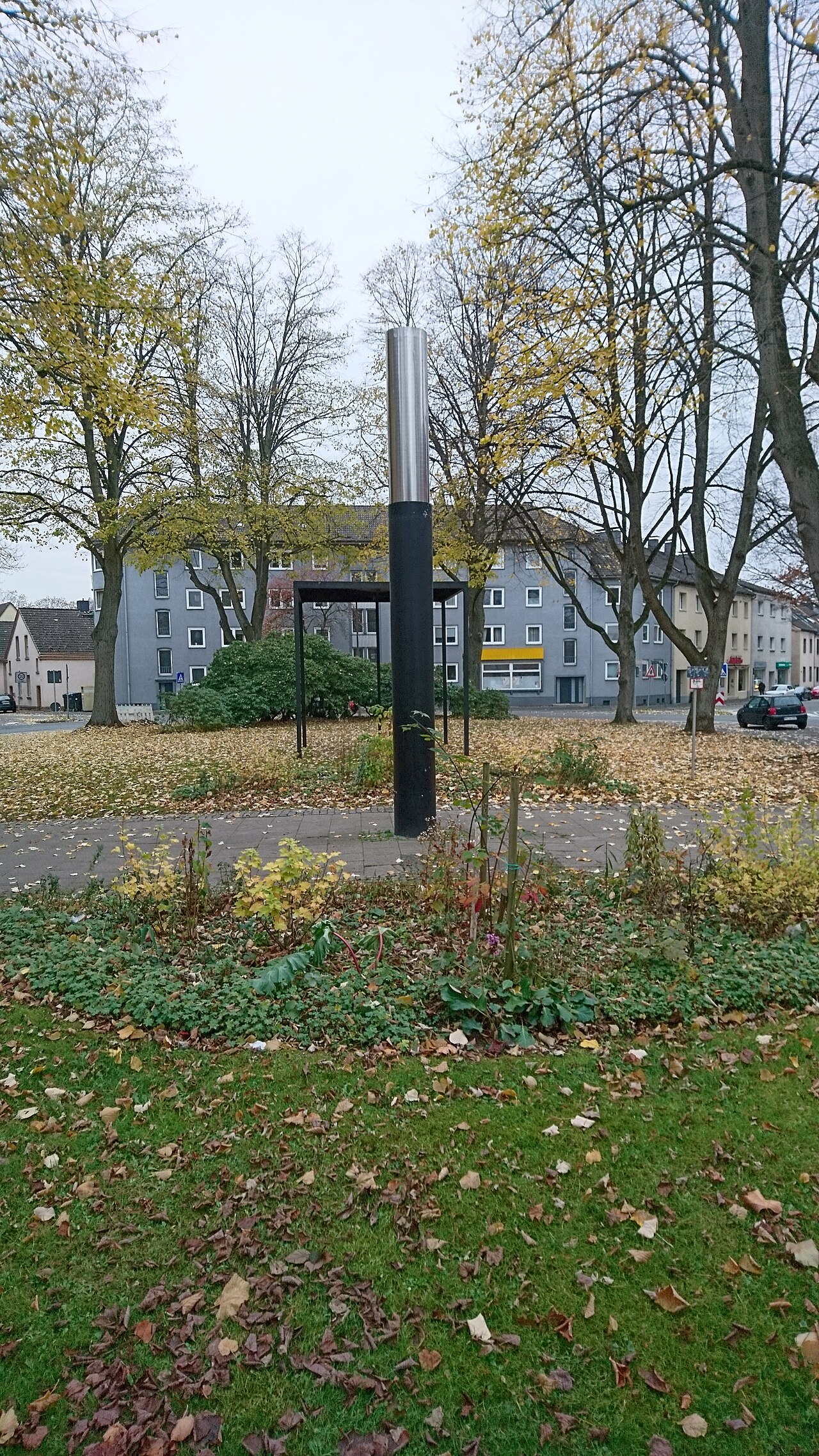 Atmende Säule, Carl-von-Ossietzky-Platz, Langendreer
