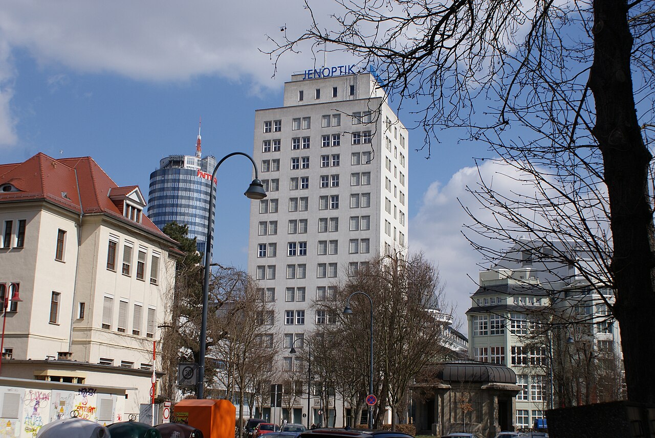 Building called Bau 36 in Jena