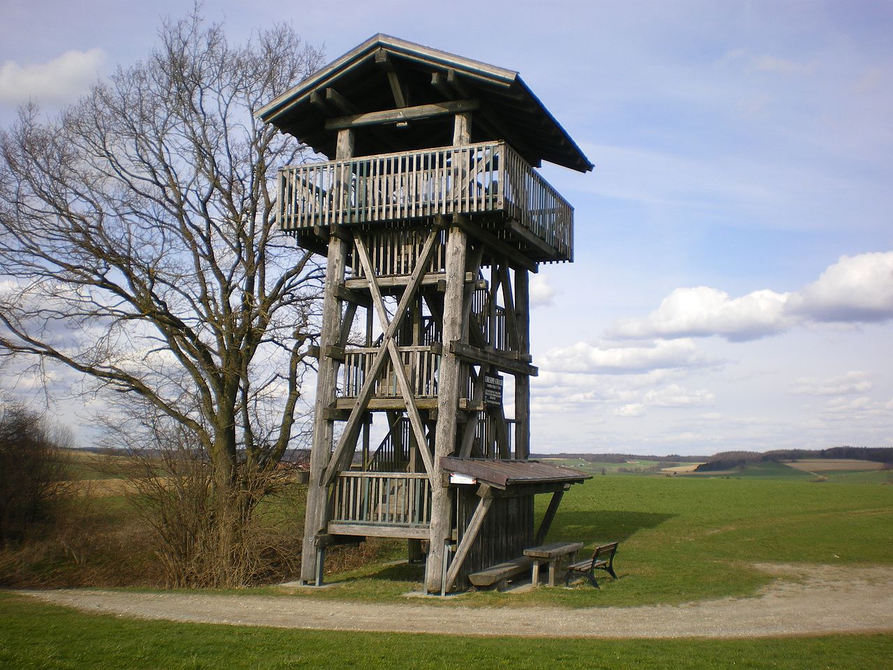 Christoph Scheiner Turm bei Markt Wald