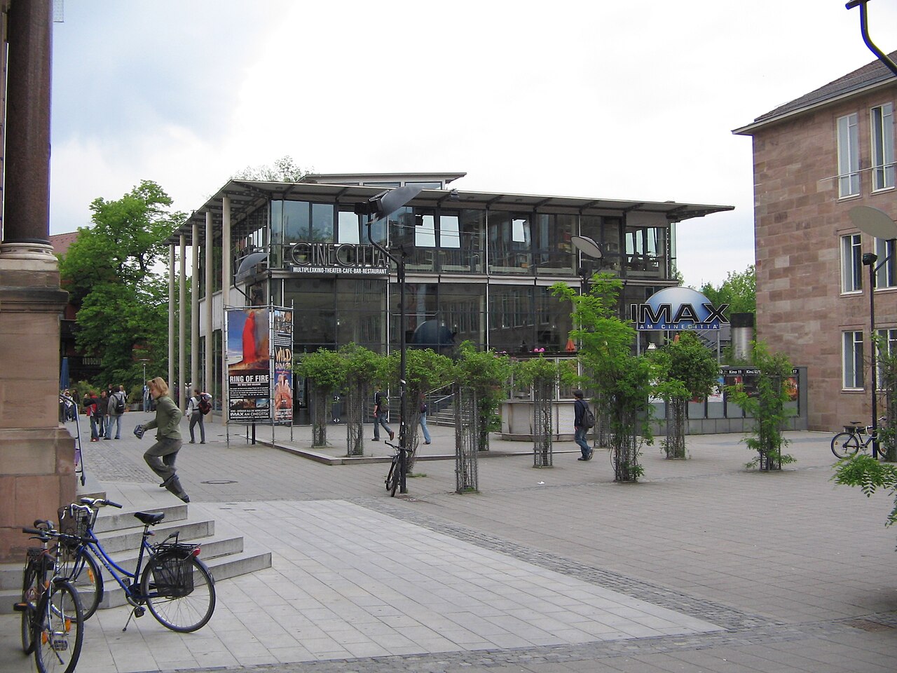 The foyer of the cinema Cinecittà in Nuremberg