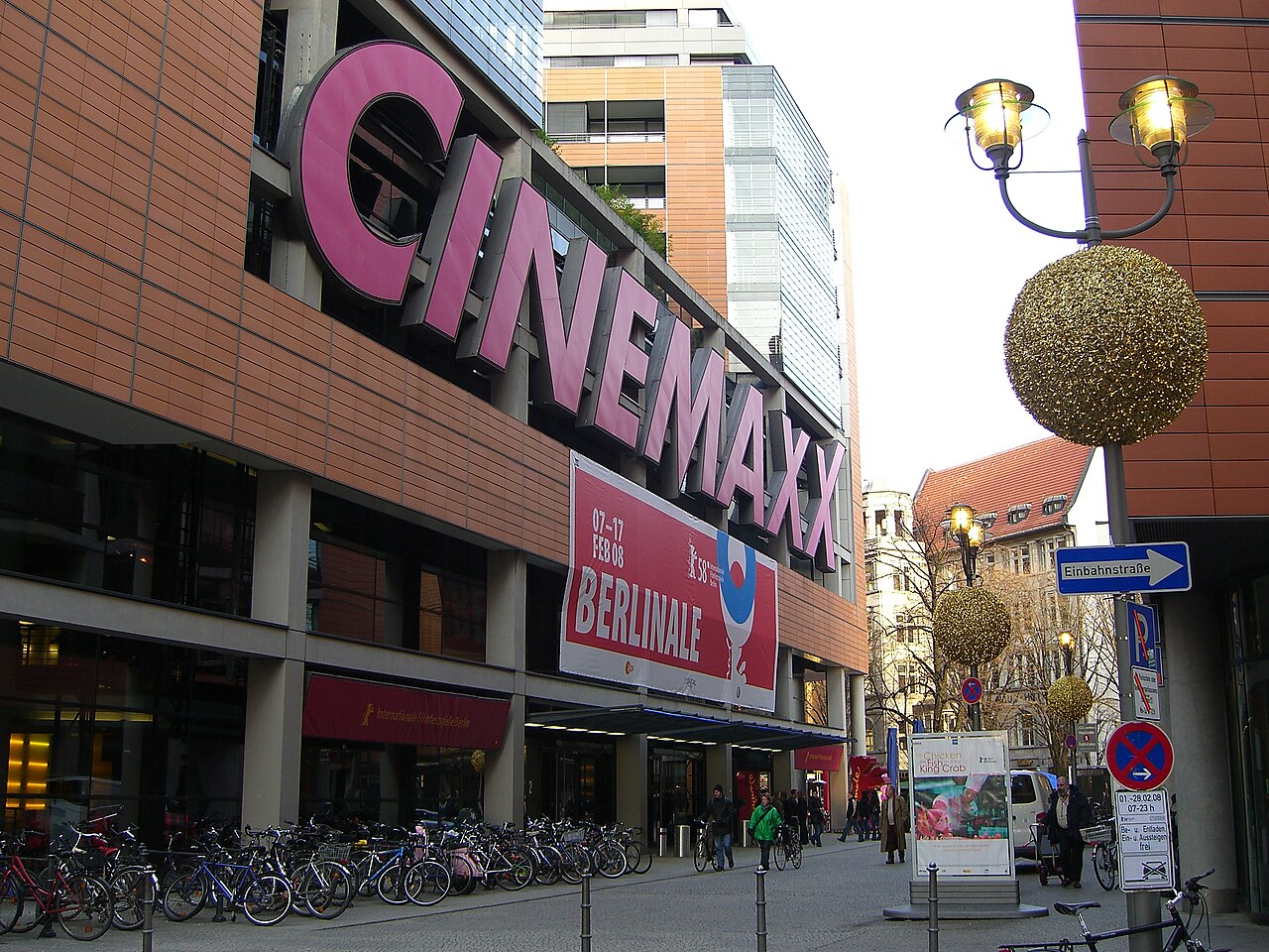 Cinemaxx am Potsdamer Platz während der Berlinale 2008