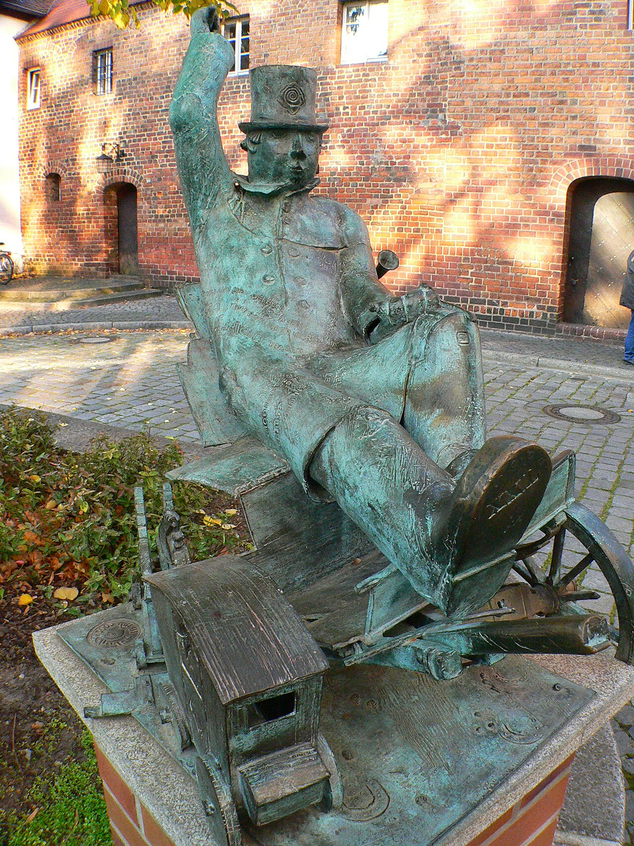 Cottbus - Postkutscher-Denkmal