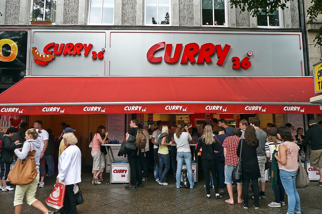Berlin, Germany, Mehringdamm 36, Imbiss "Curry 36"