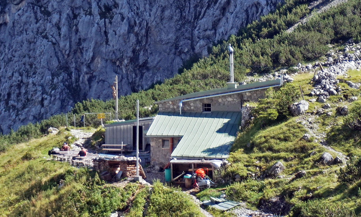 Dammkarhütte in Karwenden, Mittenwald, Germany