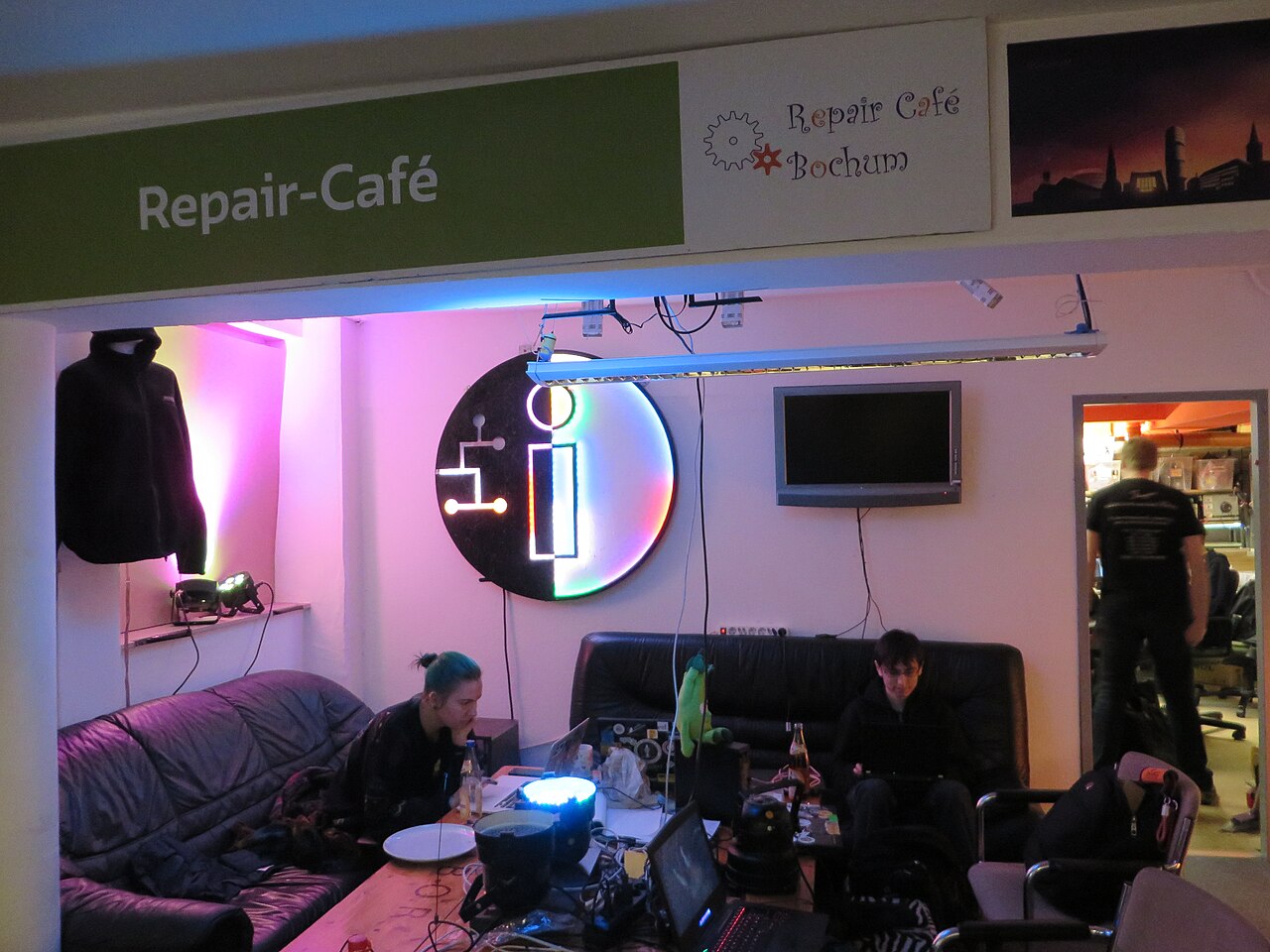 Hackerspace das Labor ( the laboratory ) in Bochum, Germany