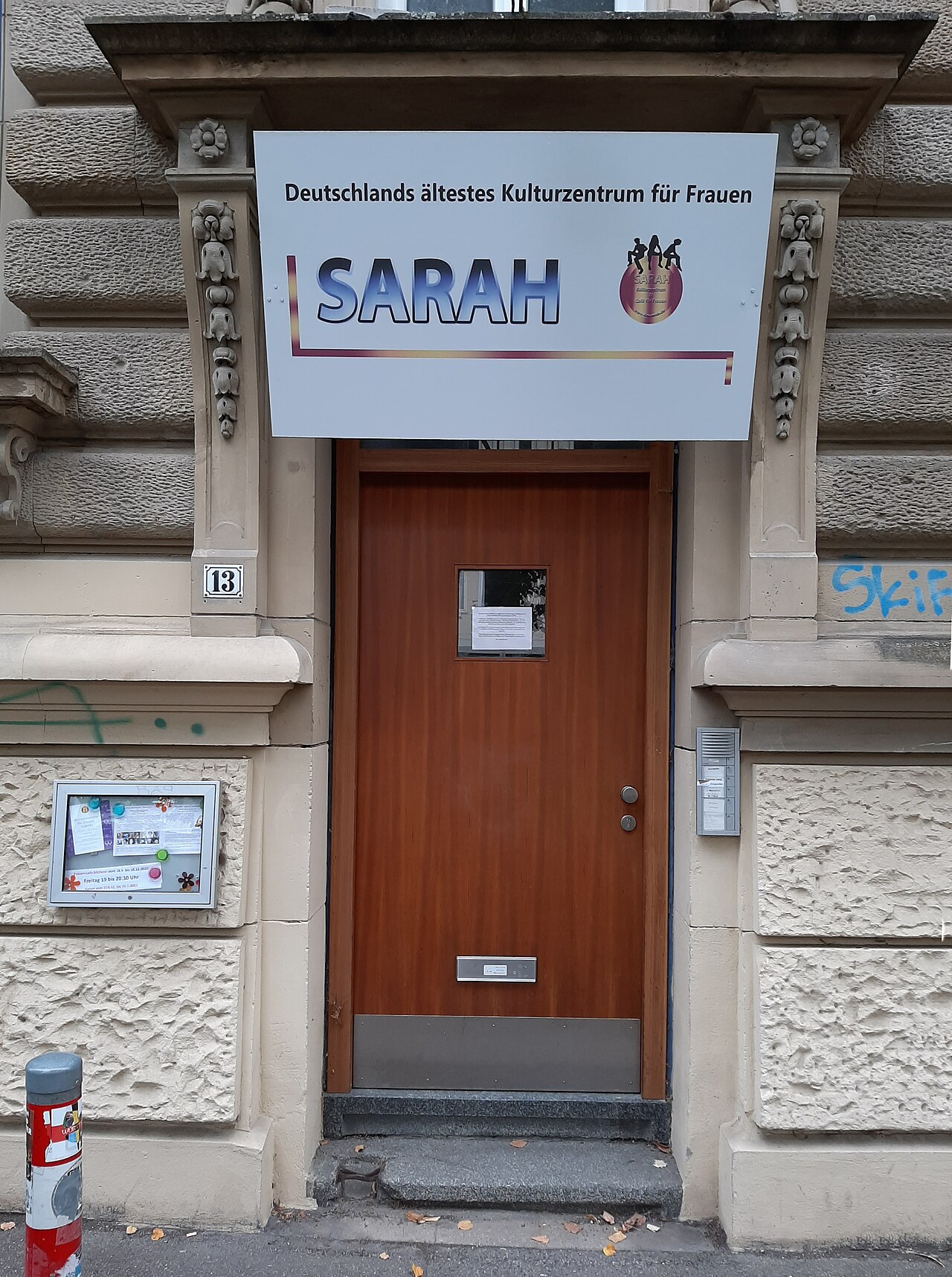 Frauenkulturzentrum Sarah in Stuttgart, Johannesstr