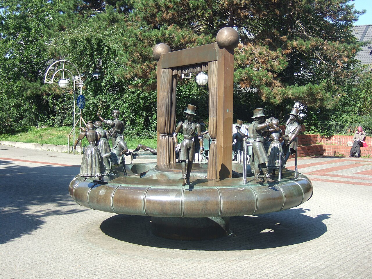 Datterich-Fountain in Darmstadt (Germany)