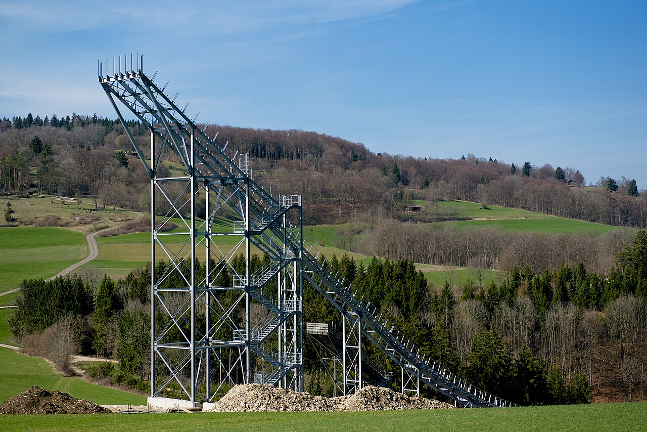 Neue Degenfelder Schanze im Bau