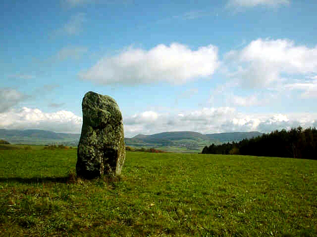 Menhir bei Degernau - Baden-Württemberg - Deutschland